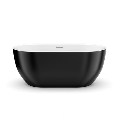 Maax Tosca 5932 Acrylic Freestanding Center Drain Bathtub