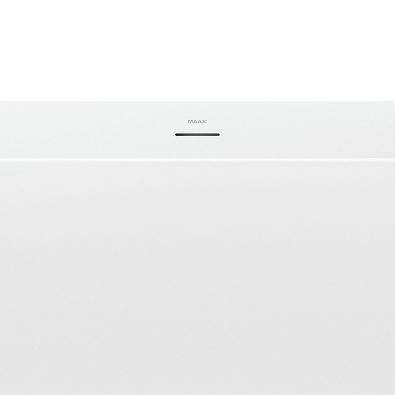 Maax Renata 67 x 32 Acrylic Freestanding Center Drain Bathtub in Matte White