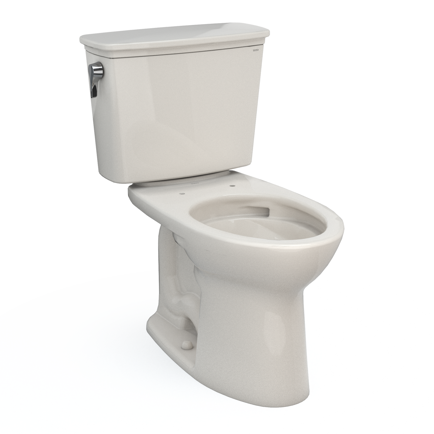TOTO Drake Transitional Two-Piece Elongated Toilet 1.28 GPF Regular Height