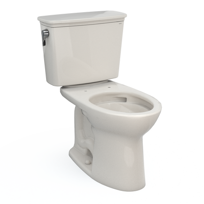 TOTO Drake Transitional Two-Piece Elongated Toilet 1.28 GPF Regular Height