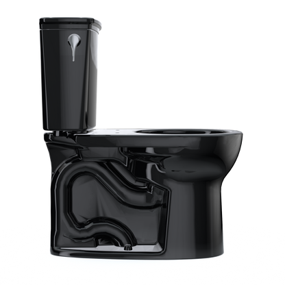 TOTO Drake Transitional Two-Piece Round Toilet 1.28 GPF Universal Height