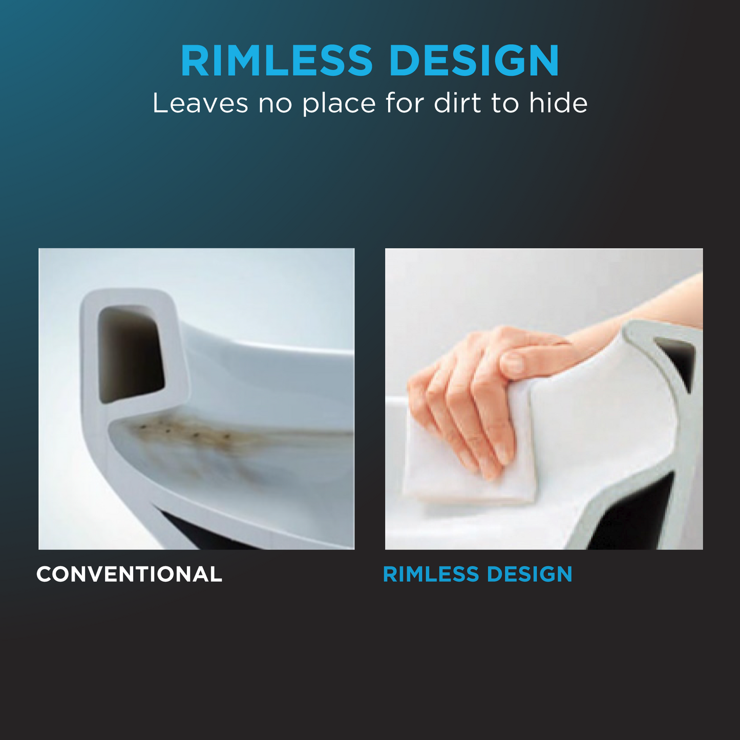 TOTO Drake Transitional Two-Piece Elongated Toilet 1.28 GPF Universal Height Washlet+ Connection