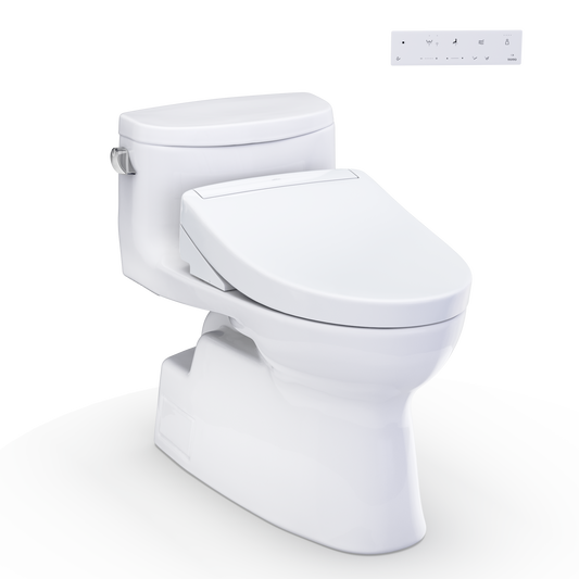 TOTO Carolina II Washlet+ S5 One-Piece Toilet - Universal Height