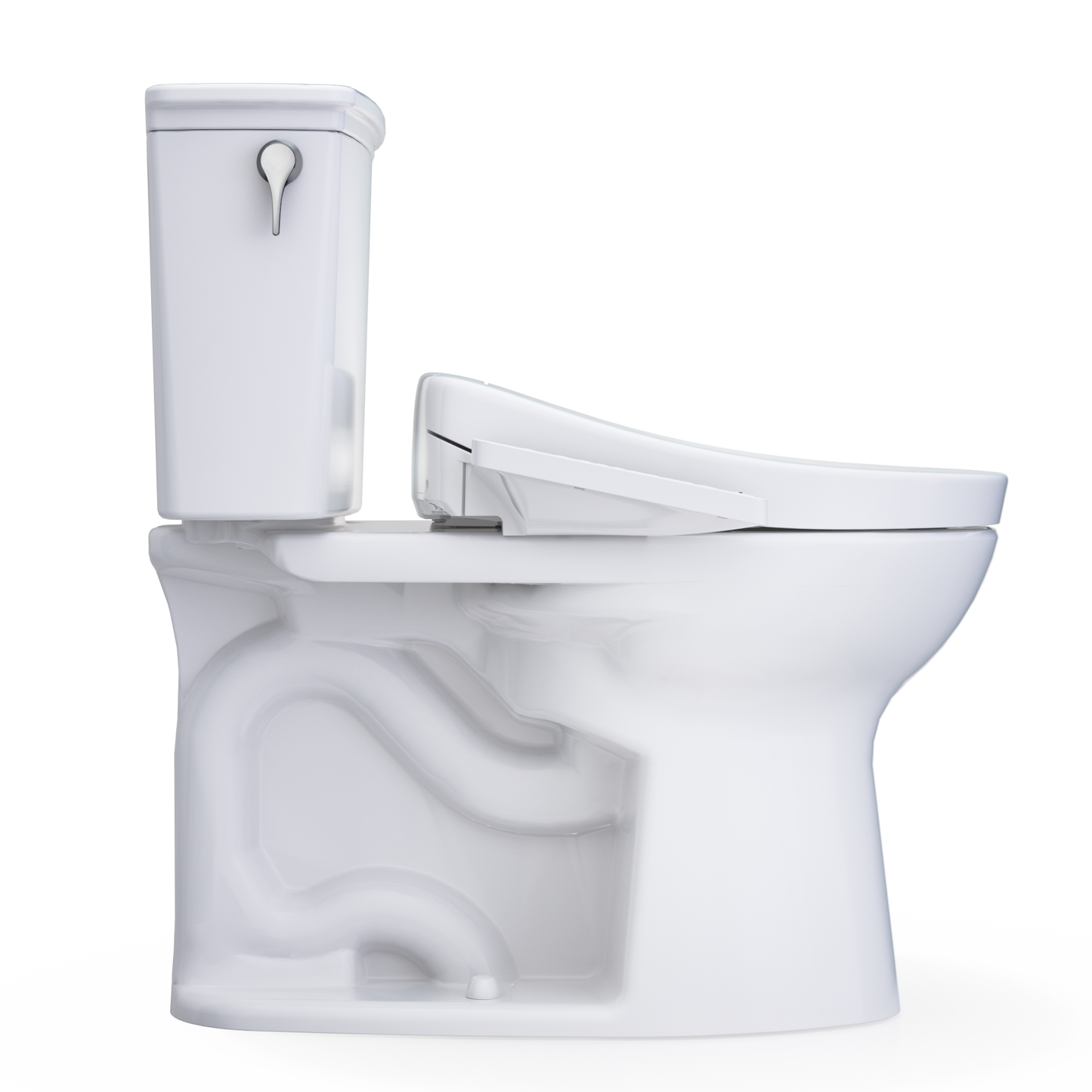 TOTO Drake Transitional Washlet+ S2 Two-Piece Toilet 1.28 GPF Regular Height