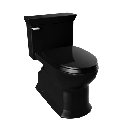 TOTO Soirée Elongated 1.28 GPF One-Piece Toilet, Universal Height, Washlet+ Connection