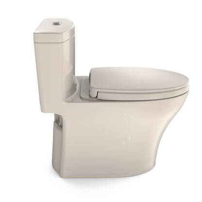 TOTO Aquia IV One-Piece Toilet - 1.28/0.9 GPF - Elongated - Universal Height - WASHLET+