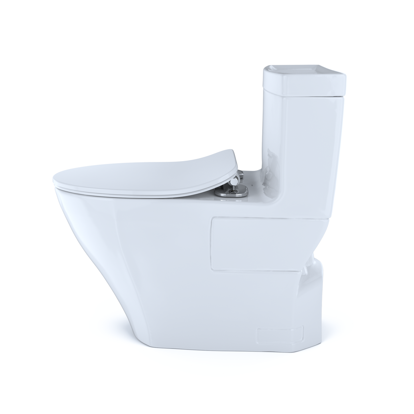TOTO Legato One-Piece High-Efficiency Toilet 1.28 GPF, Elongated, Universal Height, Washlet+ Connection