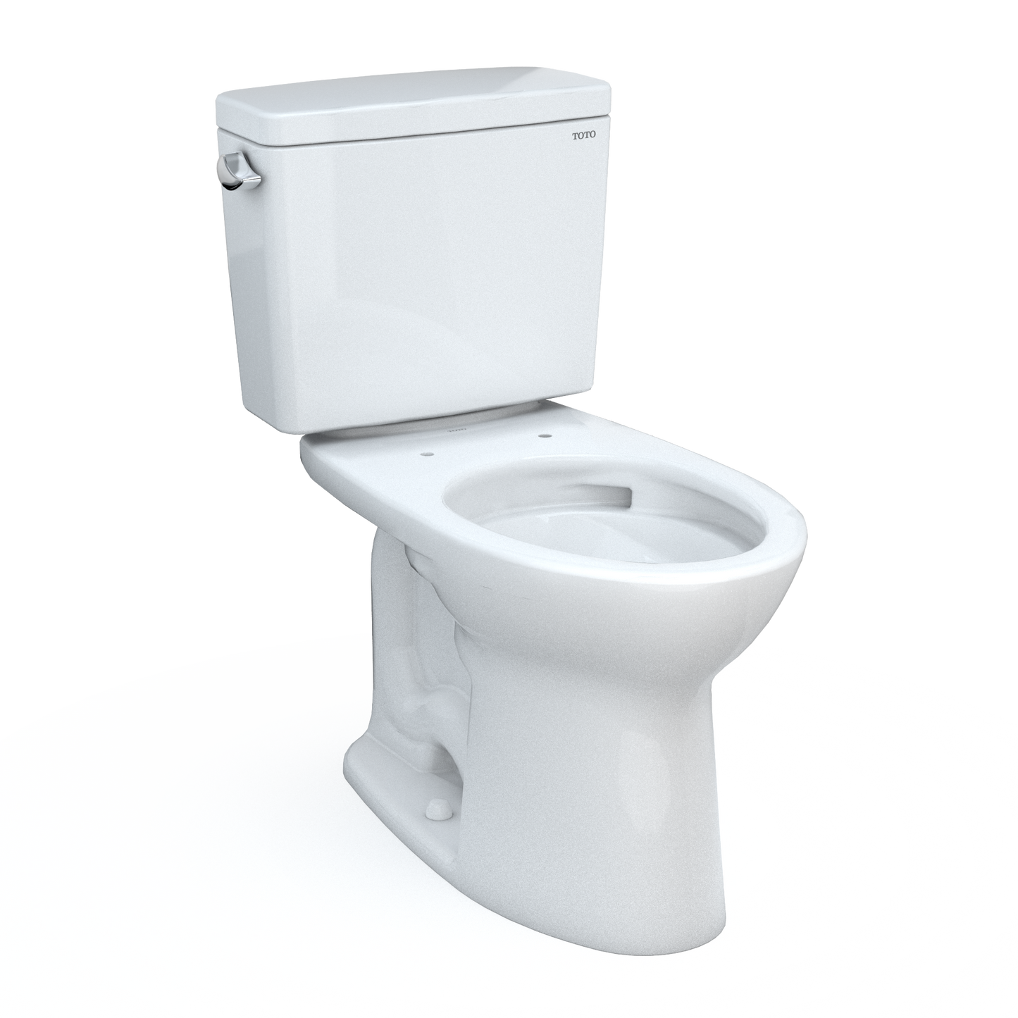 TOTO Drake Two-Piece Elongated Toilet with 10" Rough-In 1.6 GPF Universal Height