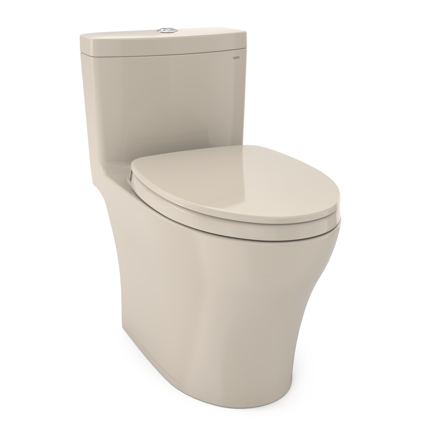 TOTO Aquia IV One-Piece Toilet - 1.28/0.9 GPF - Elongated - Universal Height - WASHLET+
