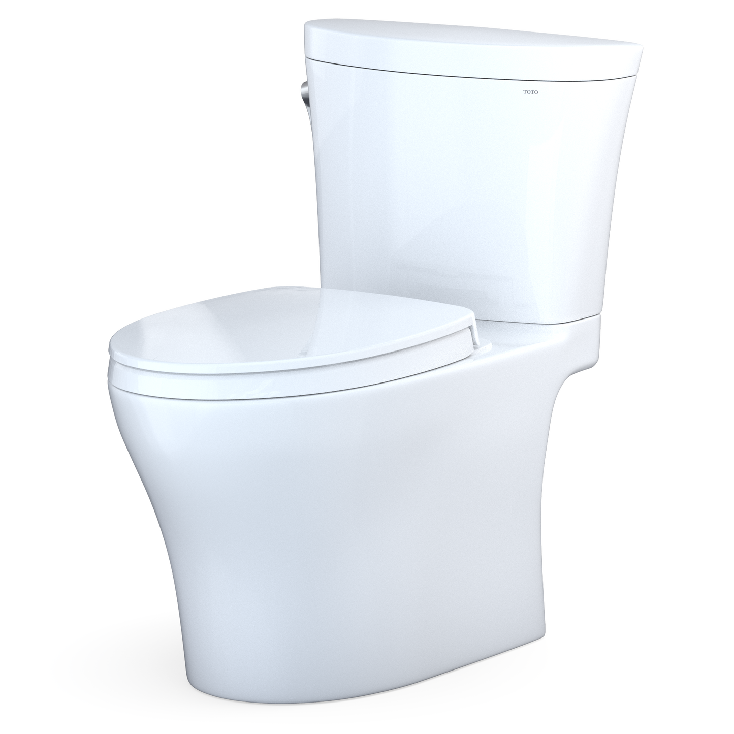 TOTO Aquia IV Arc Two-Piece Toilet 1.28/0.9 GPF Elongated - Universal Height - Washlet+ Connection
