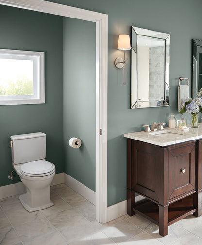 TOTO Connelly Two-Piece Toilet 1.28/0.8 GPF Elongated - Universal Height Less Seat