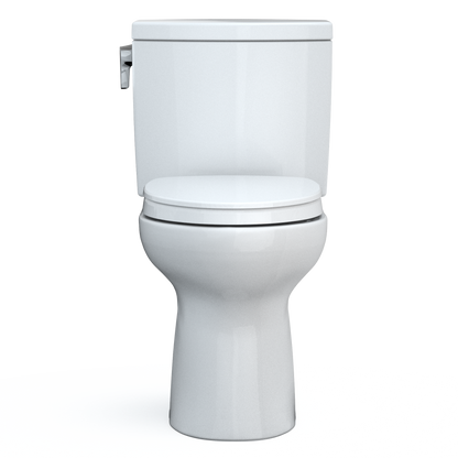 TOTO Drake II 1G Two-Piece Toilet 1.0 GPF Universal Height Washlet+ Connection