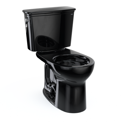 TOTO Drake Transitional Two-Piece Round Toilet 1.28 GPF Universal Height