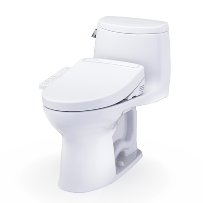 TOTO Ultramax II Washlet+ S2 One-Piece Toilet - 1.28 Gpf - Universal Height