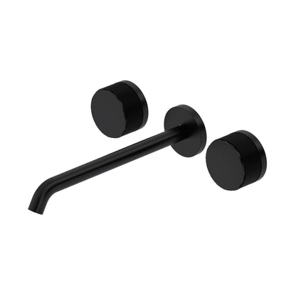 Rohl Amahle Wall Mount Tub Filler Trim With C-Spout, Disc Handles - TAM06W3IW