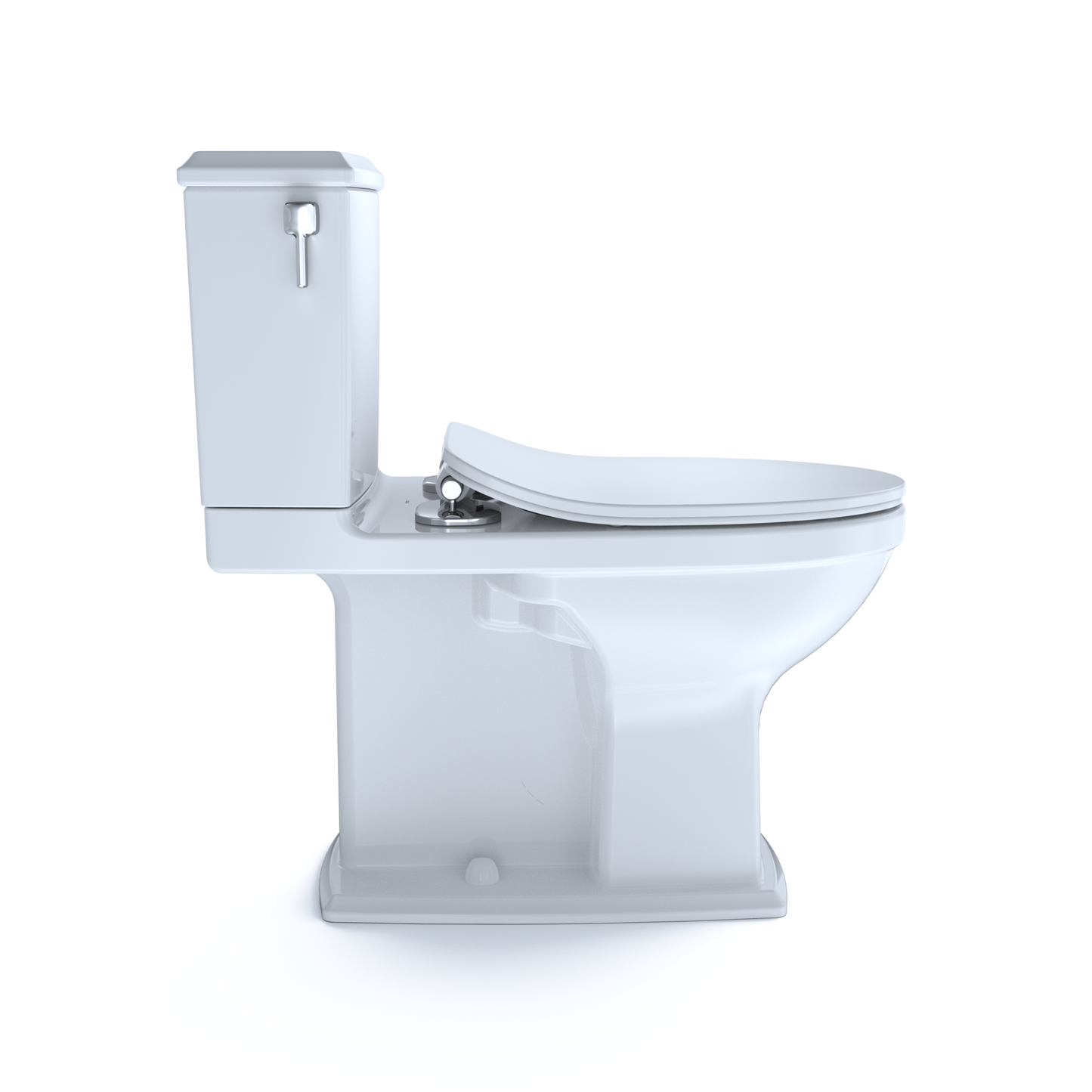TOTO Connelly Two-Piece Toilet 1.28/0.8 GPF Elongated - Universal Height - Washlet+ Connection Slim Seat