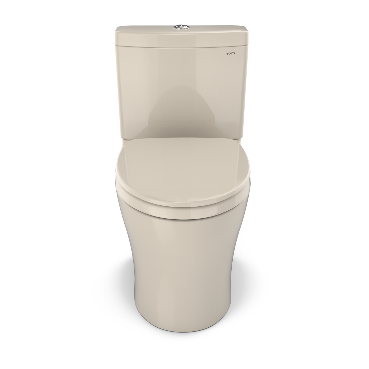 TOTO Aquia IV Two-Piece Toilet 1.28/0.9 GPF Elongated Universal Height - Washlet+ Connection