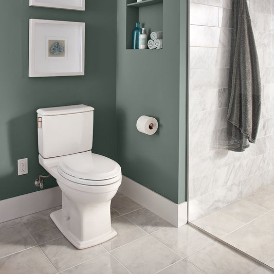 TOTO Connelly Two-Piece Toilet 1.28/0.8 GPF Elongated - Universal Height Less Seat