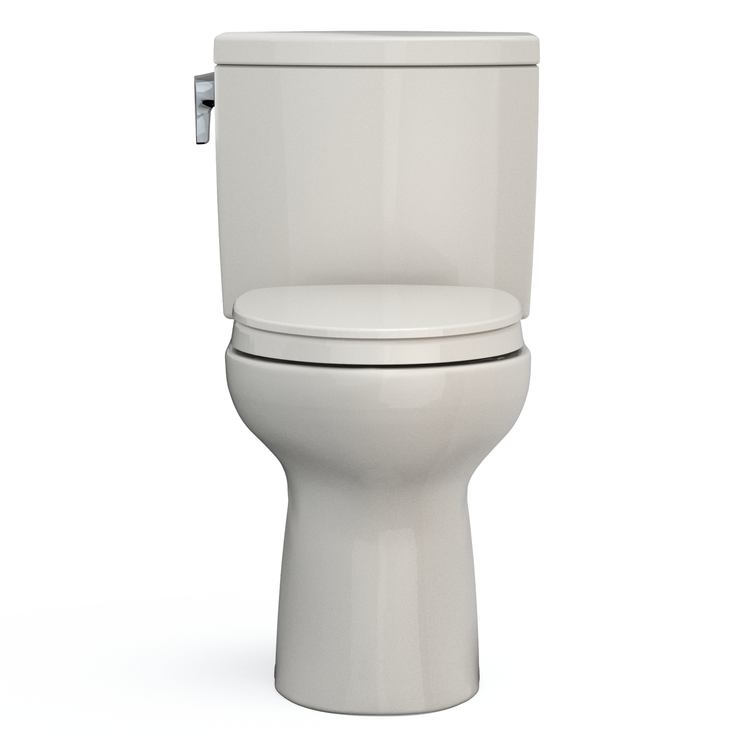 TOTO Drake II 1G Two-Piece Toilet 1.0 GPF Universal Height Washlet+ Connection