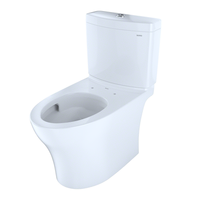 TOTO Aquia IV Two-piece Toilet 1.28/0.9 GPF Elongated Regular Height - Less Seat