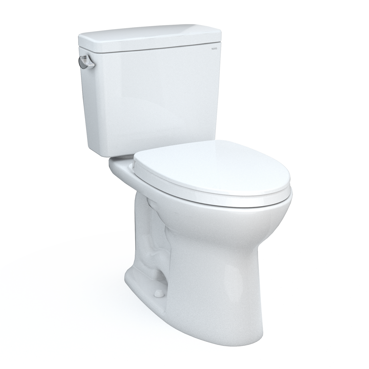 TOTO Drake Two-Piece Elongated Toilet with 10" Rough-In 1.6 GPF Universal Height