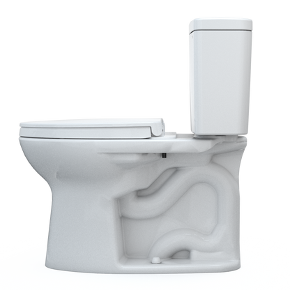 TOTO Drake Two-piece Toilet Kit-1.28 GPF- Elongated - Regular Height - Washlet+ Connection