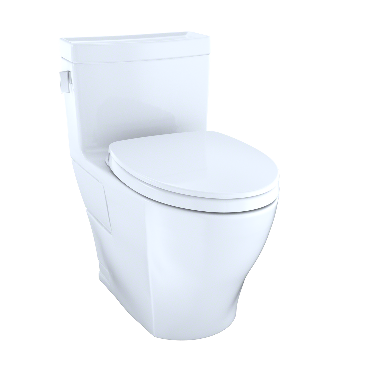 TOTO Legato One-Piece Toilet 1.28 GPF, Elongated, Universal Height, Washlet+ Connection