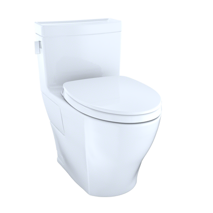 TOTO Legato One-Piece Toilet 1.28 GPF, Elongated, Universal Height, Washlet+ Connection