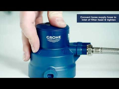 Grohe Blue Single-Handle Pull Down Kitchen Faucet Single Spray with Chilled & Sparkling Water