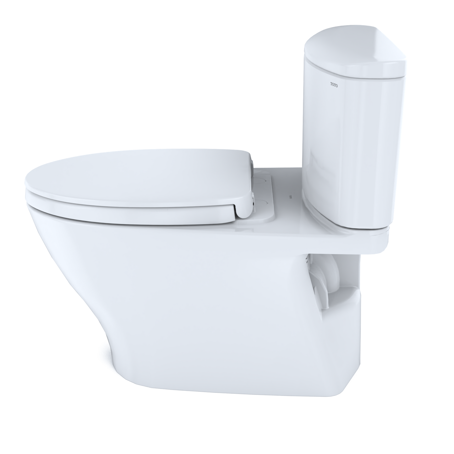 TOTO Nexus Elongated 1G Two-Piece Toilet, 1.0 GPF Universal Height, Washlet+ Connection