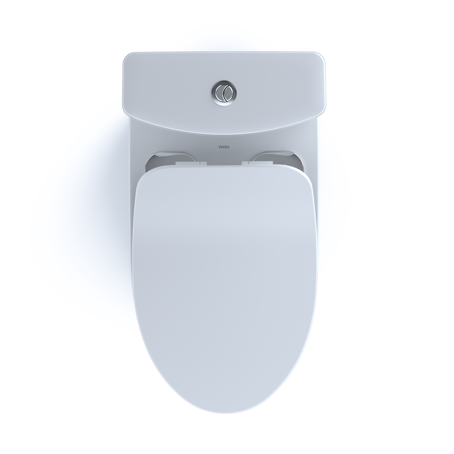 TOTO Aquia IV Two-Piece Toilet 1.28/0.9 GPF Elongated - Universal Height - Washlet+ Connection Slim Seat