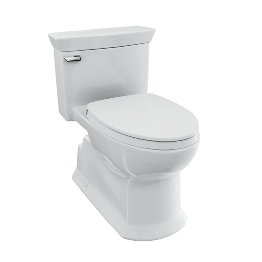 TOTO Soirée Elongated 1.28 GPF One-Piece Toilet, Universal Height, Washlet+ Connection