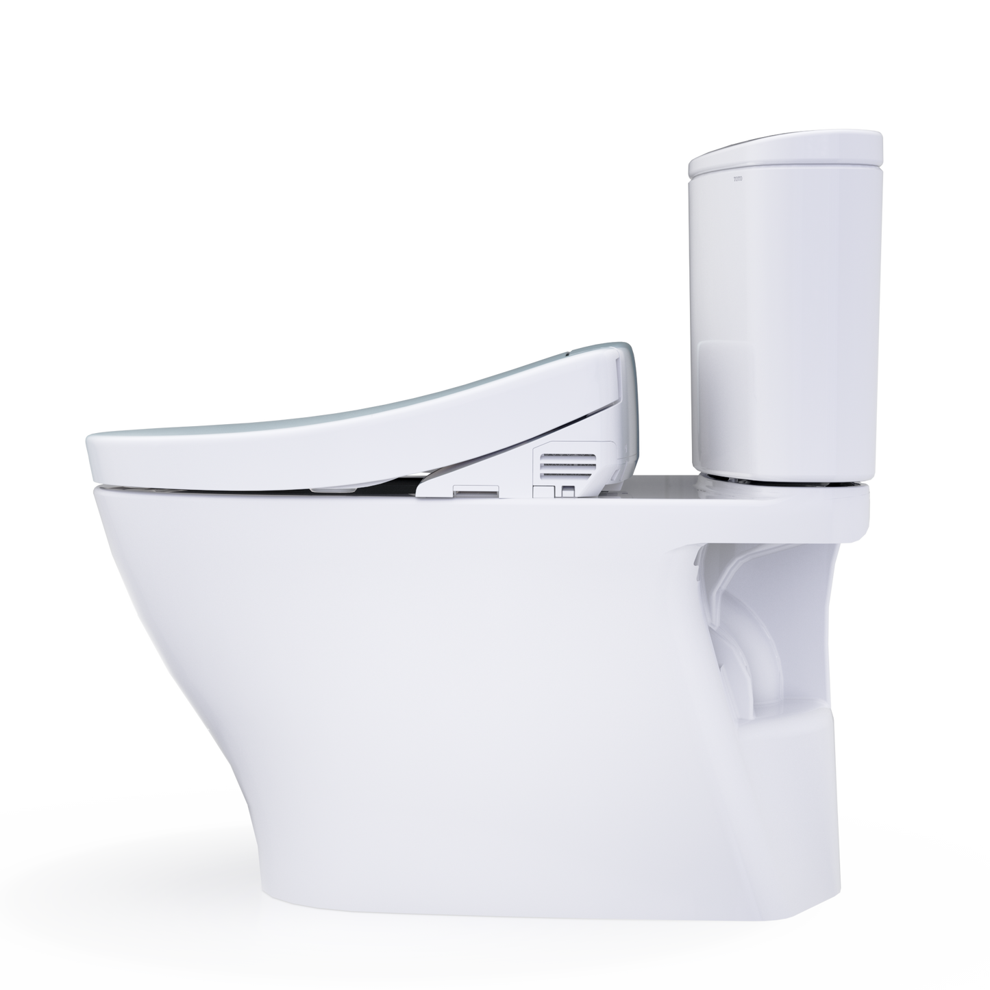 TOTO Nexus Washlet+ S2 Two-Piece Toilet - 1.28 GPF - Universal Height