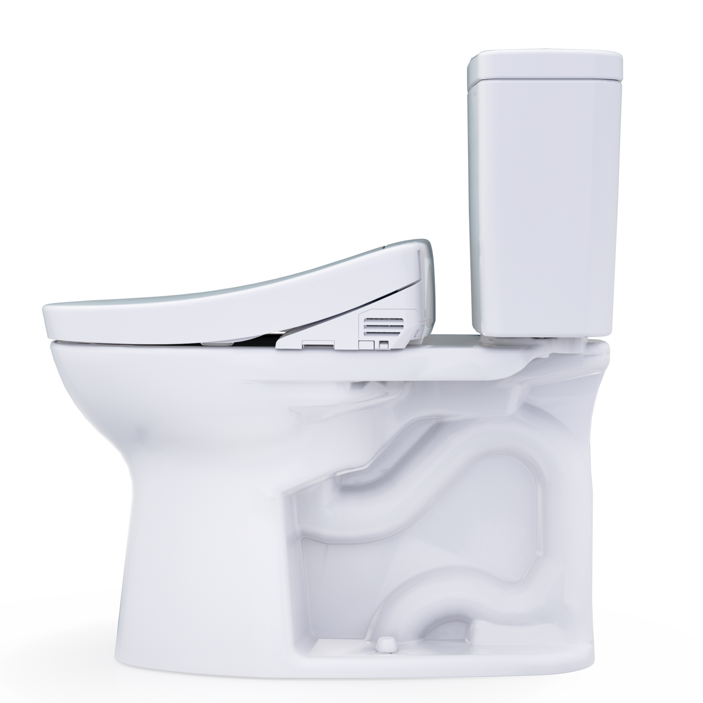 TOTO Drake Washlet+ S2 Two-Piece Toilet 1.6 GPF Regular Height