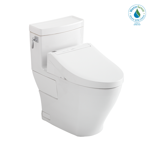 TOTO Aimes® WASHLET®+ C2 One-Piece Toilet, 1.28 GPF, Universal Height