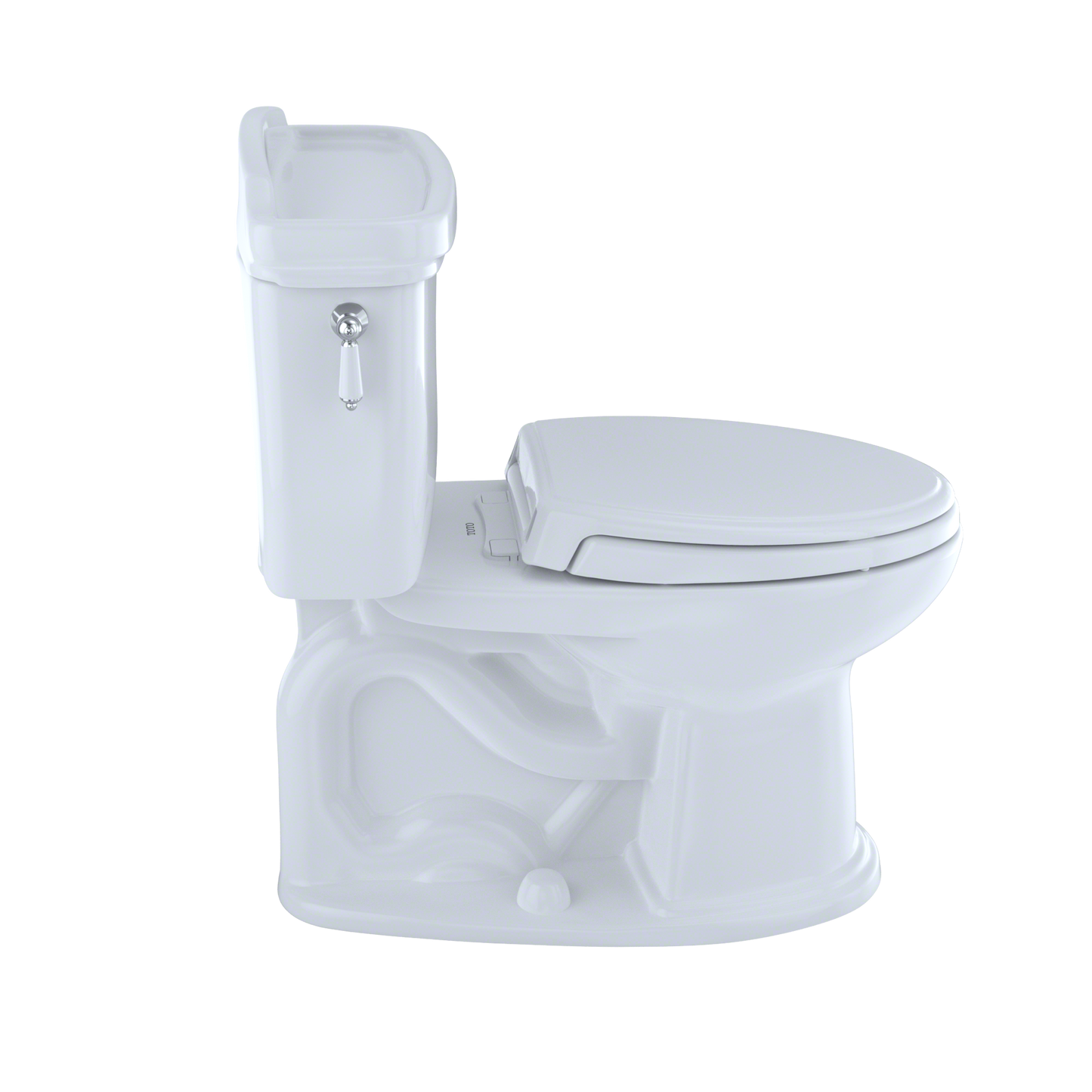 TOTO Eco Dartmouth Two-Piece Elongated Toilet 1.28 GPF - Universal Height Less Seat