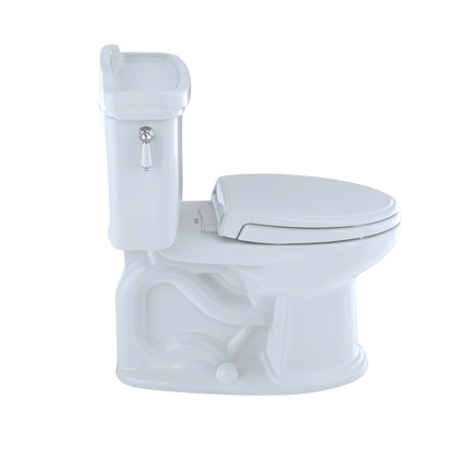 TOTO Eco Dartmouth Two-Piece Elongated Toilet 1.28 GPF - Universal Height Less Seat