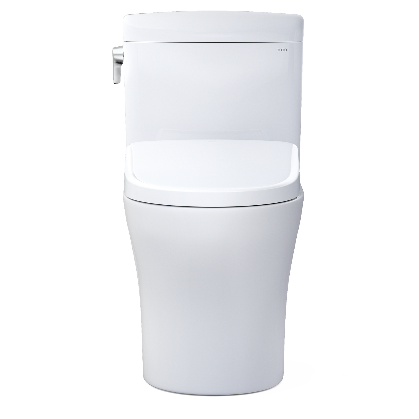 TOTO Aquia IV Cube Washlet+ S7A Two-Piece Toilet 1.28/0.9 GPF - Universal Height