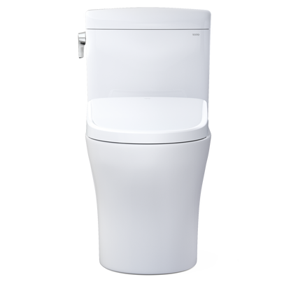 TOTO Aquia IV Cube Washlet+ S7A Two-Piece Toilet 1.28/0.9 GPF - Universal Height