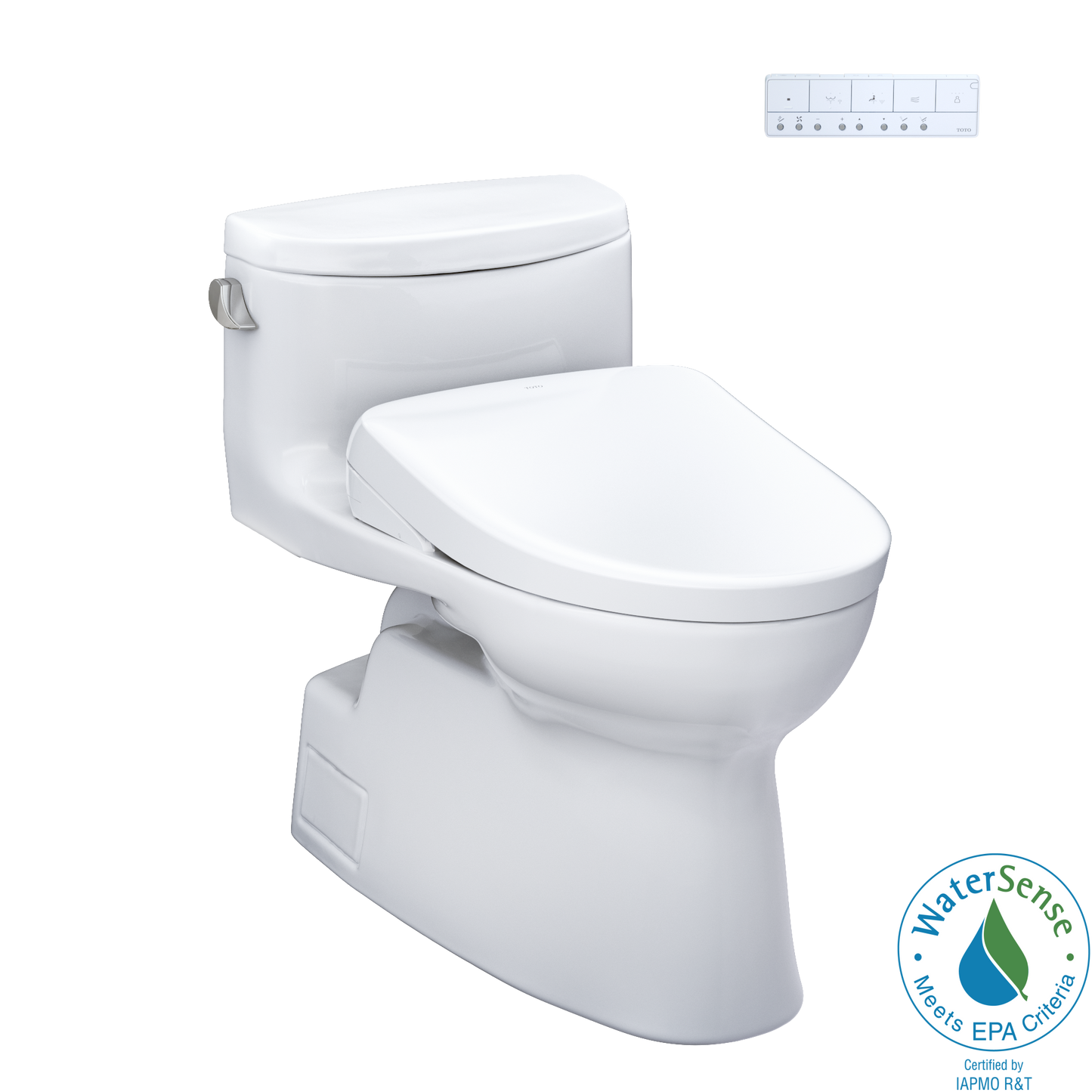 Toto Carolina II Washlet+ S7 One-Piece Toilet - 1.28 GPF - Universal Height