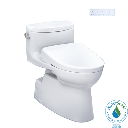 Toto Carolina II Washlet+ S7 One-Piece Toilet - 1.28 GPF - Universal Height