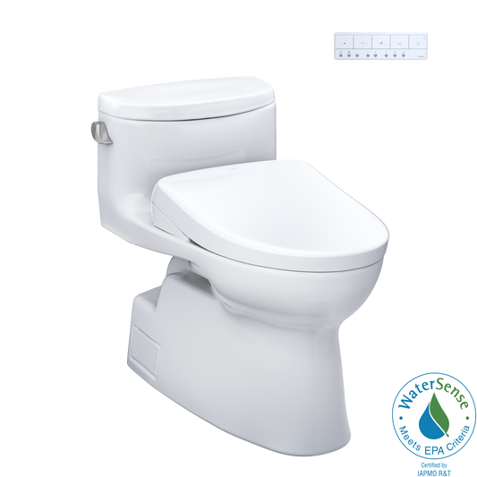Toto Carolina II Washlet+ S7 One-Piece Toilet - 1.28 GPF - Universal Height