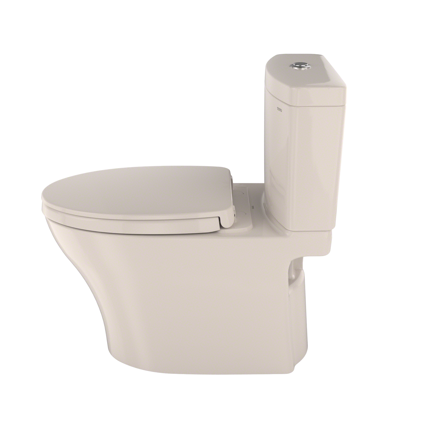 TOTO Aquia IV Two-Piece Toilet Kit -1.28/0.9 GPF- Elongated - Universal Height - Washlet+ Connection