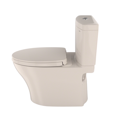 TOTO Aquia IV Two-Piece Toilet Kit -1.28/0.9 GPF- Elongated - Universal Height - Washlet+ Connection