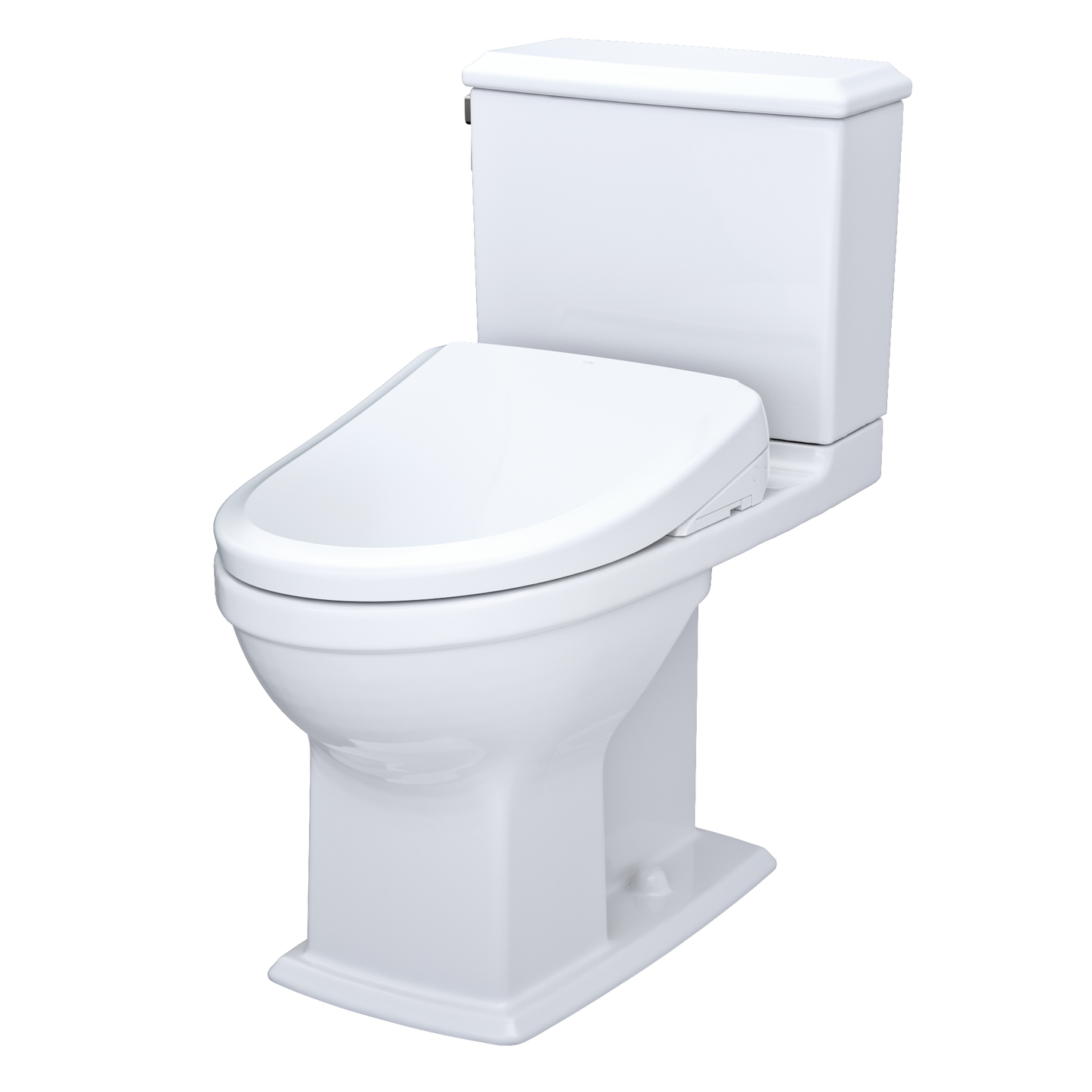 TOTO Connelly Washlet+ S7A Two-Piece Toilet 1.28/0.9 GPF - Universal Height