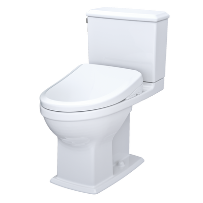 TOTO Connelly Washlet+ S7A Two-Piece Toilet 1.28/0.9 GPF - Universal Height