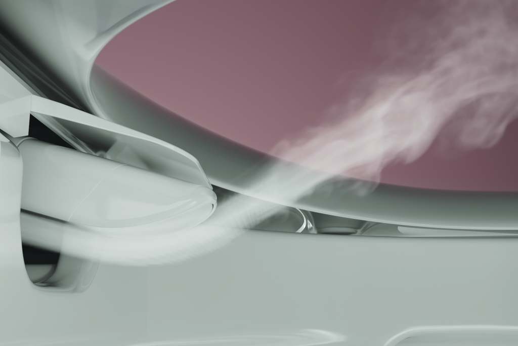 Roca In-Wash Insignia 2.0 A80314600C - Coanda Effect dryer illustration