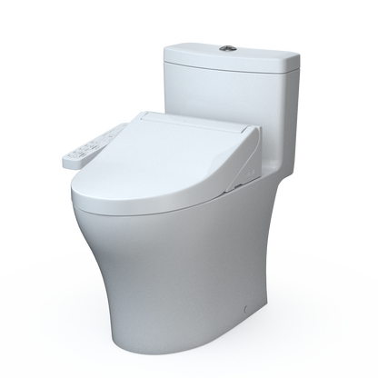 TOTO Aquia IV Washlet+ C2 One-Piece Toilet, 1.28/0.9 GPF, Universal Height