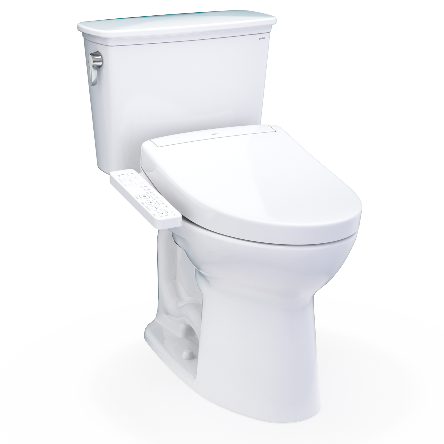 TOTO Drake Transitional Washlet+ S2 Two-Piece Toilet 1.28 GPF Regular Height