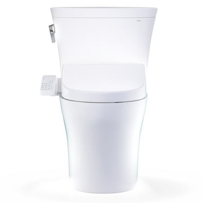 TOTO Aquia IV Arc Washlet+ S2 Two-Piece Toilet - 1.28 GPF - Universal Height